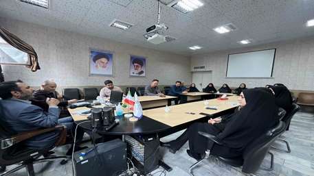  جلسه معاون فنی معاونت بهداشتی با مسئول وکارشناسان مهندسی بهداشت محیط شهرستان دامغان 